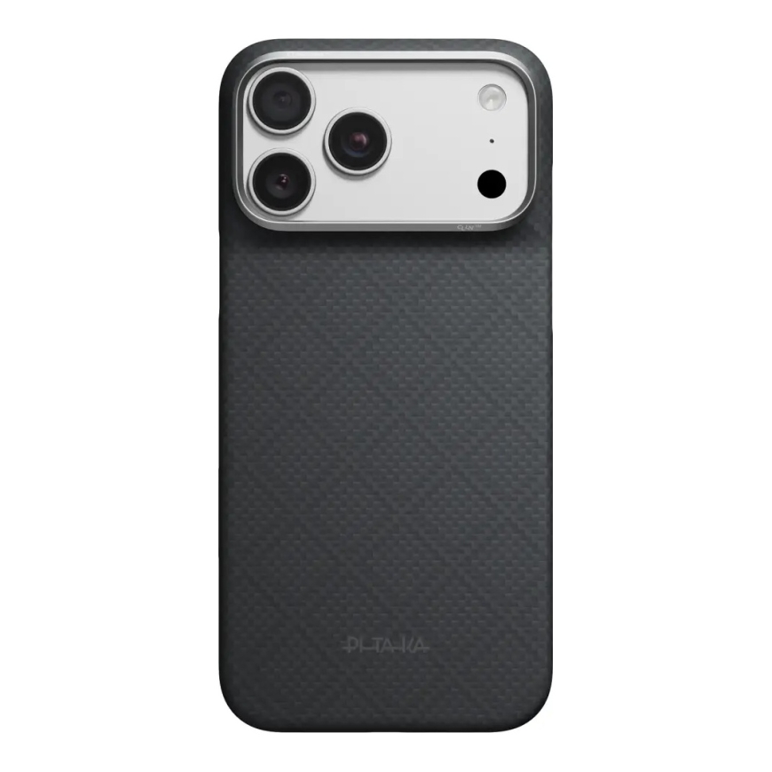 Pitaka Edge Case Argyle, Basalt Black - iPhone 18/17 Pro Max – 5