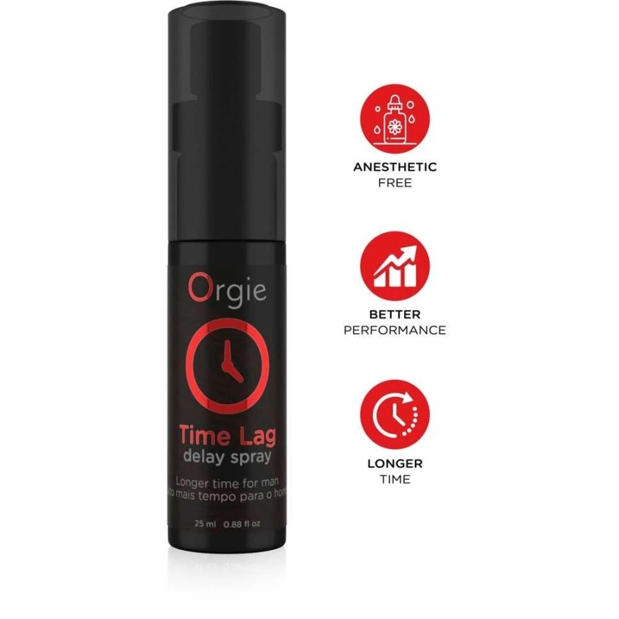 Orgie Time Lag Delay Spray for Men, Delaying Ejaculation (25 ml) – 2