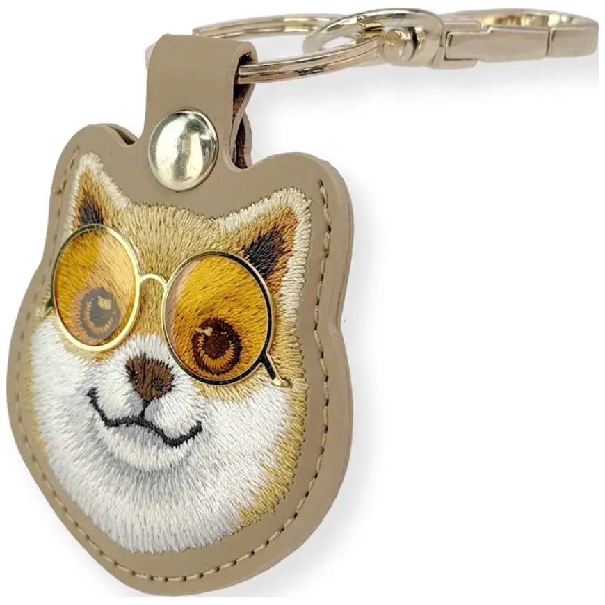 Krepšys lokatorius Nimmy Glasses Cool Dog rudas – 3