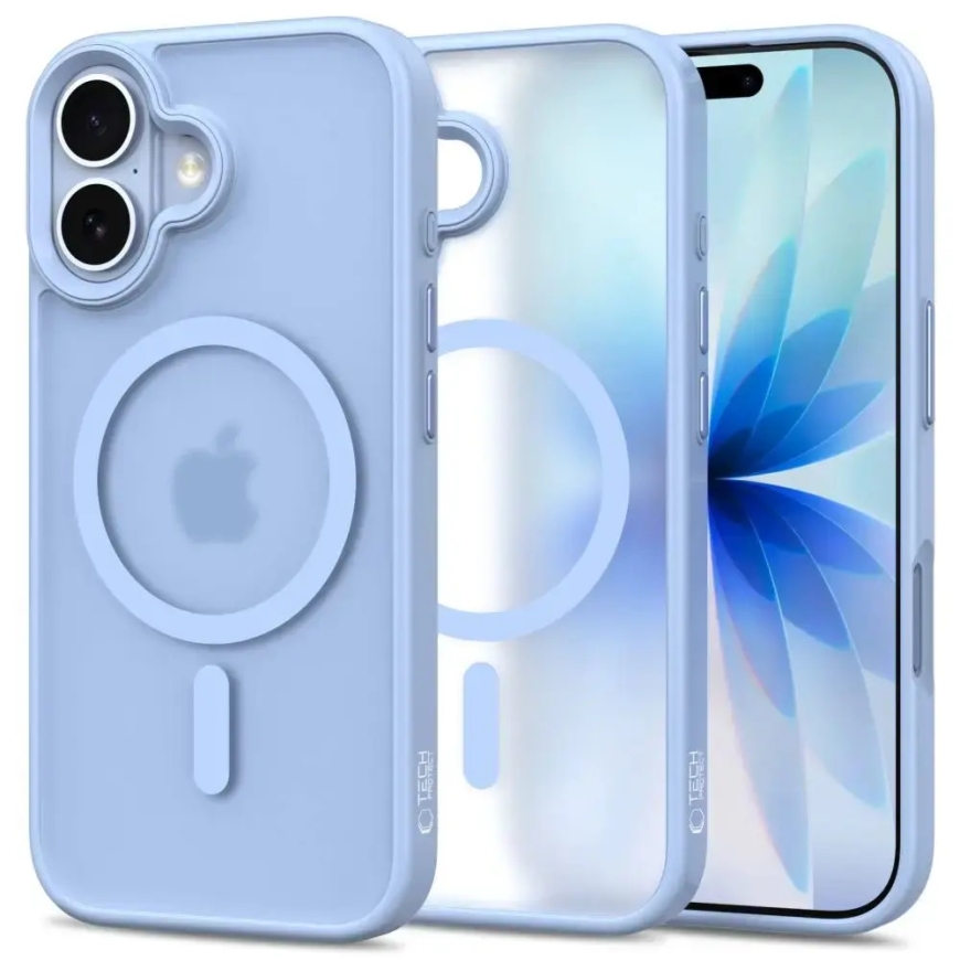 TECH-PROTECT MAGMAT telefoni ümbris MagSafe toega iPhone 17 sinine