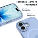 TECH-PROTECT MAGMAT phone case with MagSafe support for iPhone 17 blue TECH-PROTECT MAGMAT phone case with MagSafe support for iPhone 17 blue