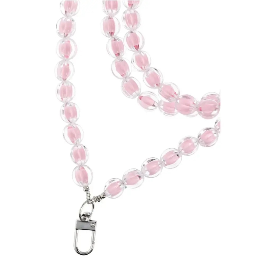 COLORFUL telefoni riputus, telefoni pendant / kaabli pikkus 120cm (60cm silmus) / kaelal - helesinine – 2