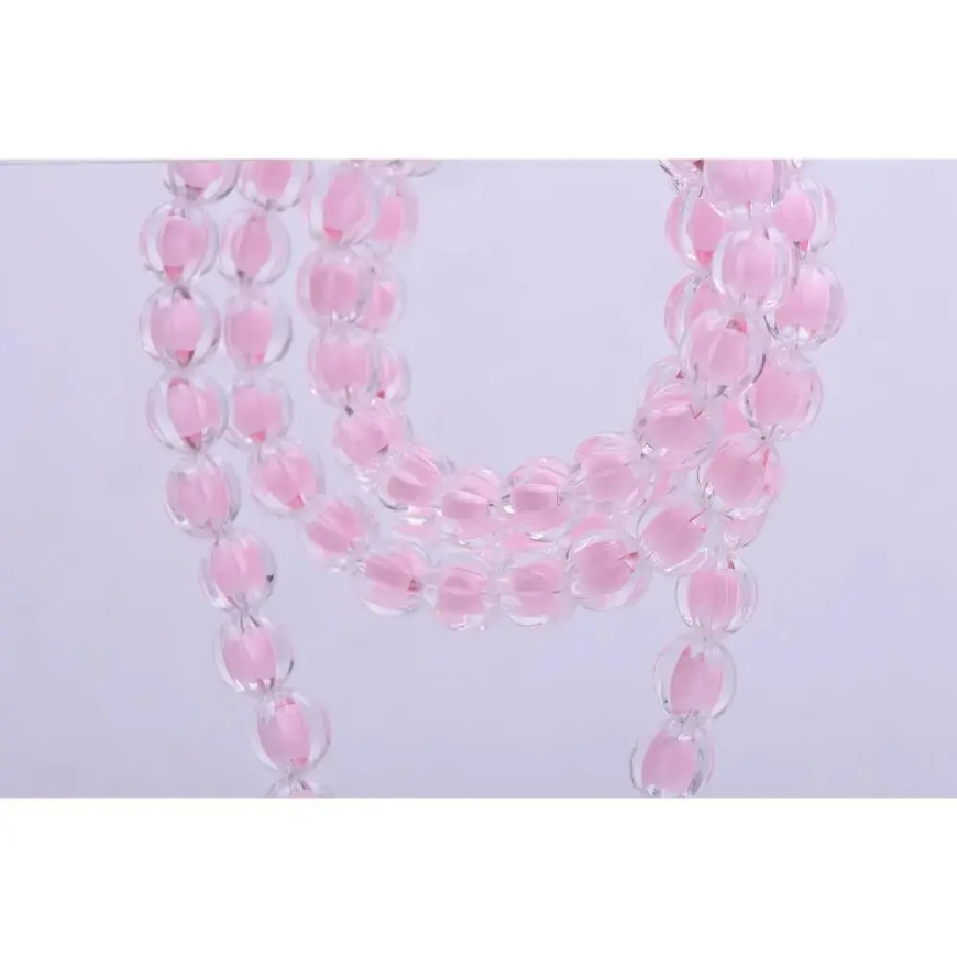 COLORFUL telefona kaklasaite, telefona piekare / kabeļa garums 120cm (60cm cilpā) / pie kakla - gaiši rozā – 4