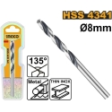 Ingco DBT1200804 HSS-metallipora 8mm Ingco DBT1200804 HSS-metallipora 8mm