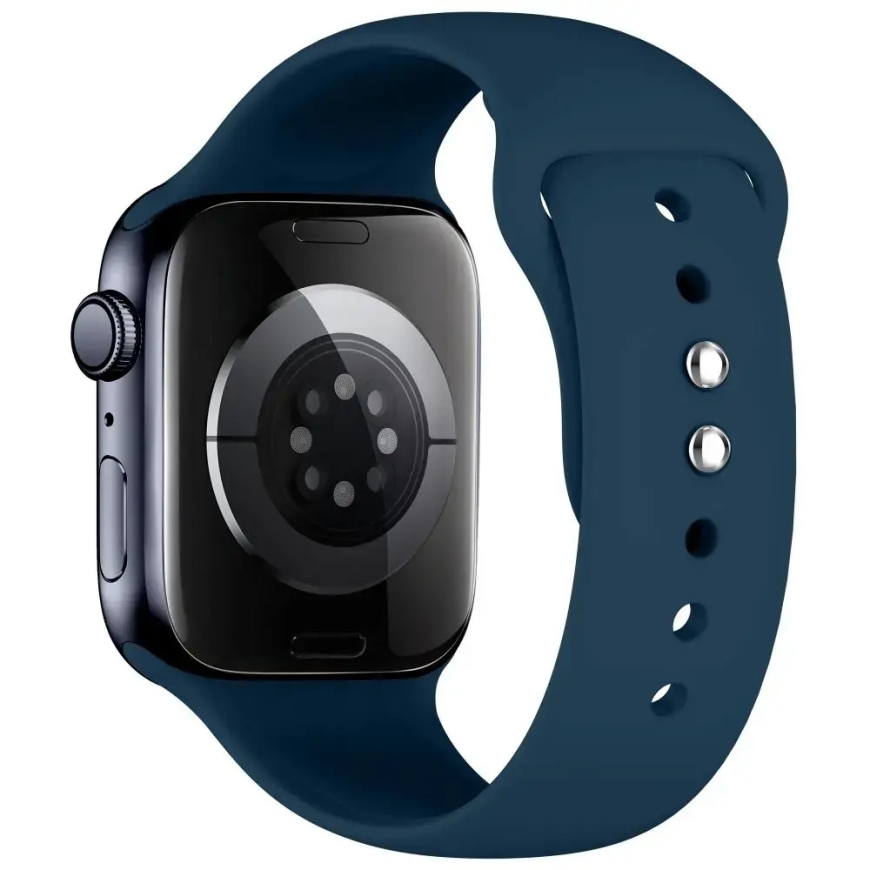 TECH-PROTECT SILIKONINIS APPLE WATCH 8 / 9 / 10 / 11 / 12 / SE (40 / 41 / 42 MM) JŪROS MĖLYNAS – 2