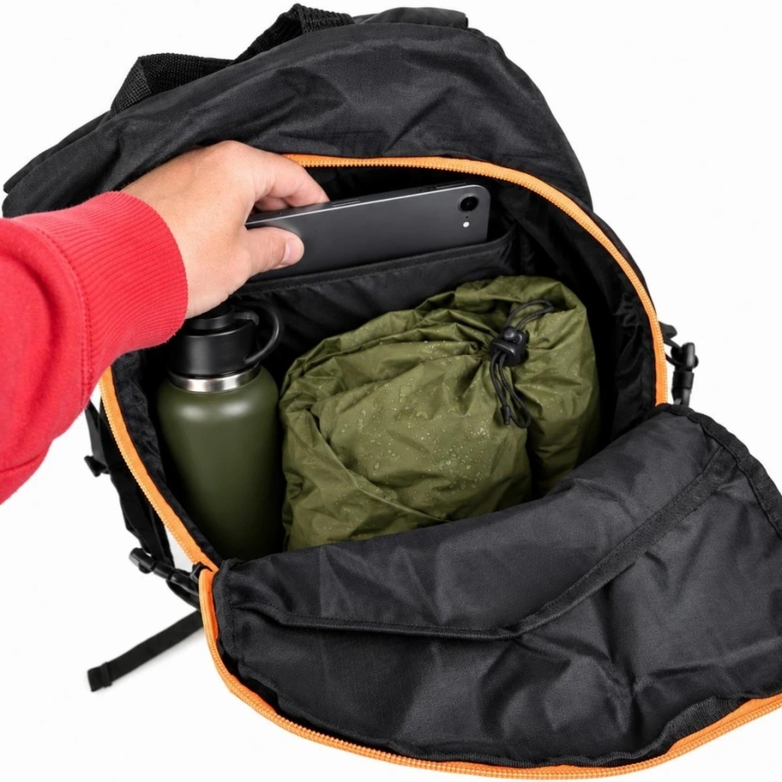 KOOPMAN Redcliffs Turismi seljakott matkamiseks oranž 16L – 4
