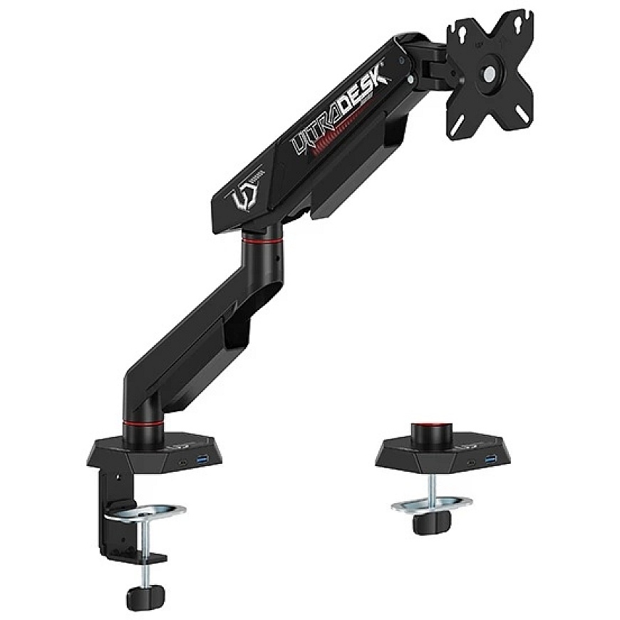 ULTRADESK SWORD Üks Reguleeritav Monitori Kinnitus, Must, 12KG, 17"-40" – 4