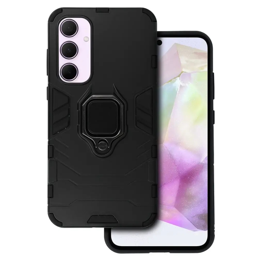 Чехол Ring Armor для Samsung Galaxy A35 черный
