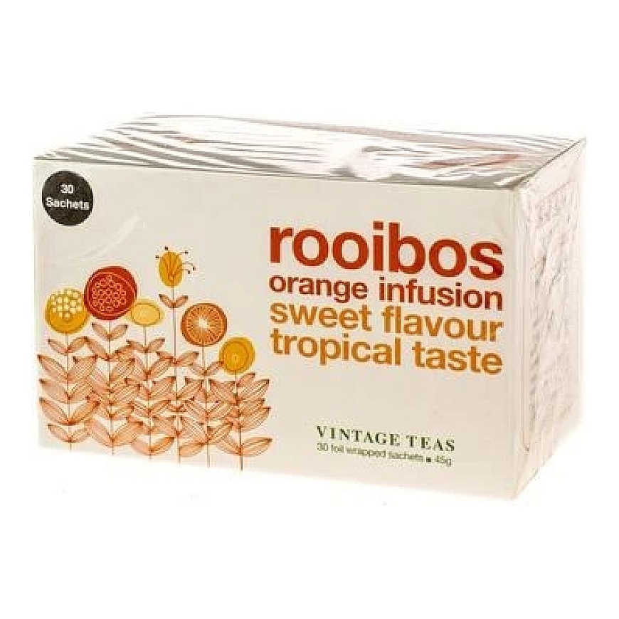 Vintage Teas Rooibos Apelsīnu Infūzija - 30 tējas maisiņu
