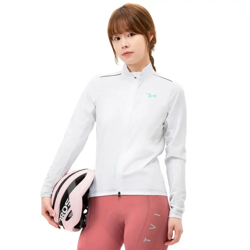 Rockbros YPW069 TVI M sieviešu velosipēdistu jaka - balta – 4