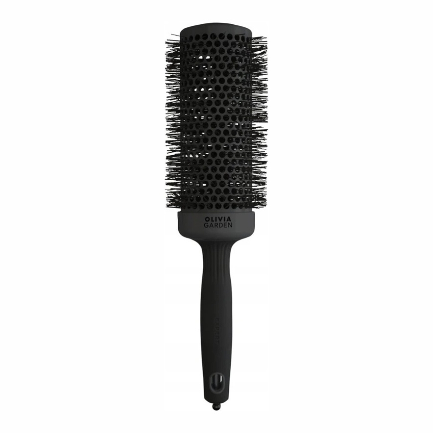Olivia Garden Expert Blowout Speed musta hiustenmuotoilusharja 55 mm