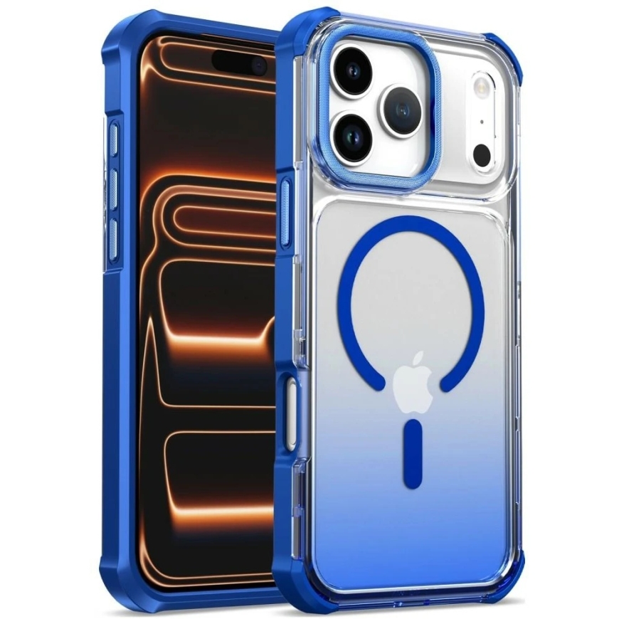 Beline MagRing korpus iPhone 18 Pro jaoks, sinine – 2