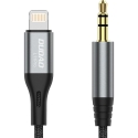 Dudao Lightning to mini jack 3.5mm audio cable 1m gray (L11PRO)