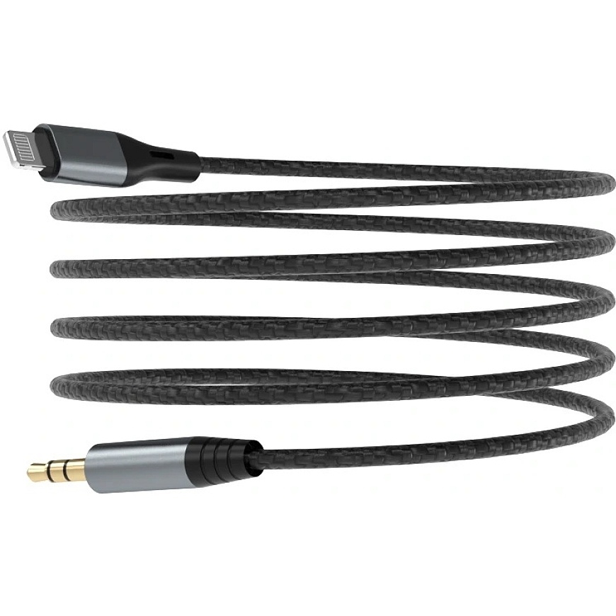 Dudao Lightning uz mini jack 3.5mm audio kabelis 1m pelēks (L11PRO) – 3