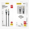 Dudao Lightning -mini-jack 3.5mm -äänikaapeli 1m harmaa (L11PRO) Dudao Lightning -mini-jack 3.5mm -äänikaapeli 1m harmaa (L11PRO)