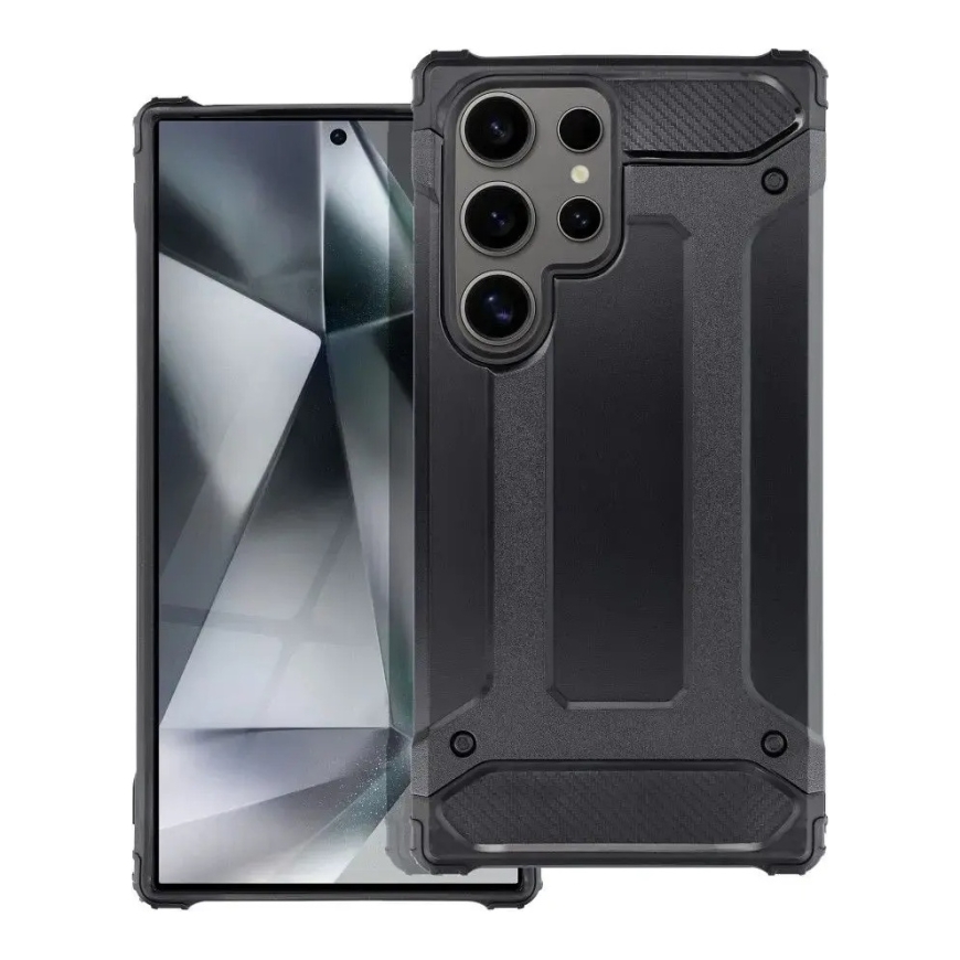 Armor telefono dėklas Samsung Galaxy S24 Ultra juodas