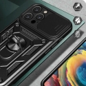 Hybrid Armor Camshield maciņš ar statīvu telefonam iPhone 16 Pro Max melns (ar kameras aizsargu) Hybrid Armor Camshield maciņš ar statīvu telefonam iPhone 16 Pro Max melns (ar kameras aizsargu)