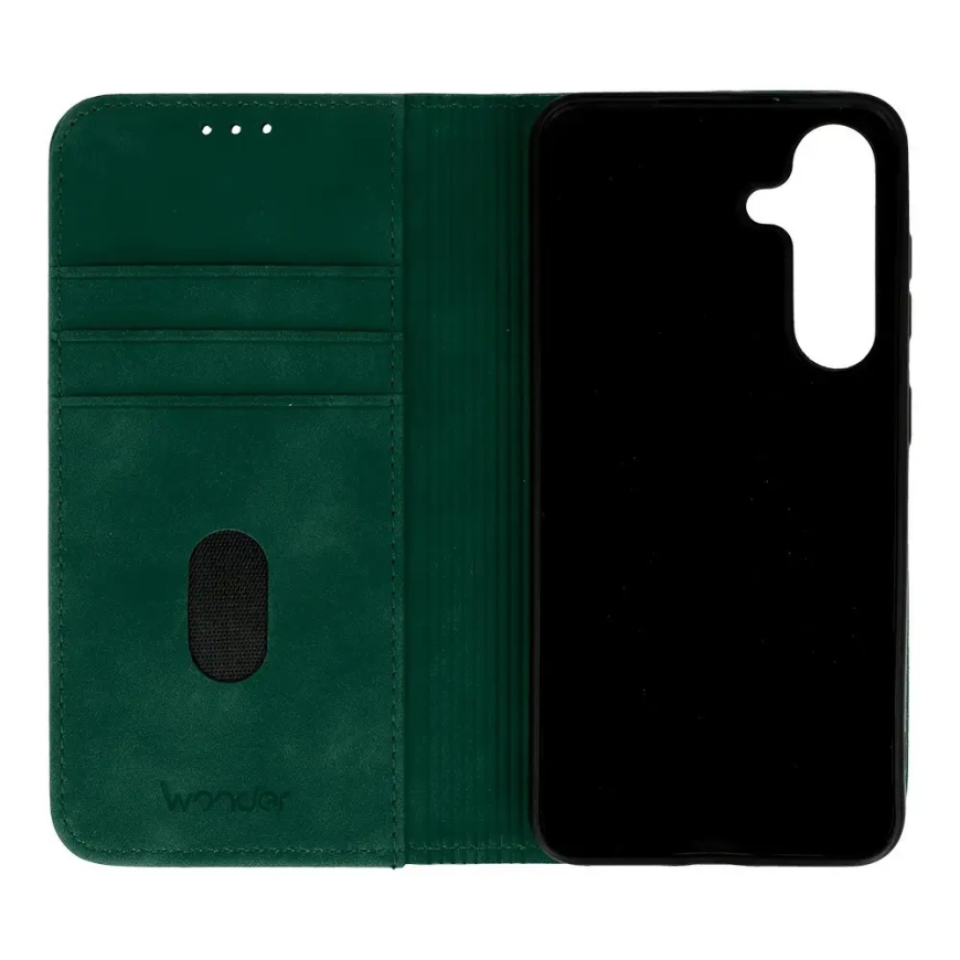 Wonder Smart Case Samsung Galaxy S25 Edge žalias – 4