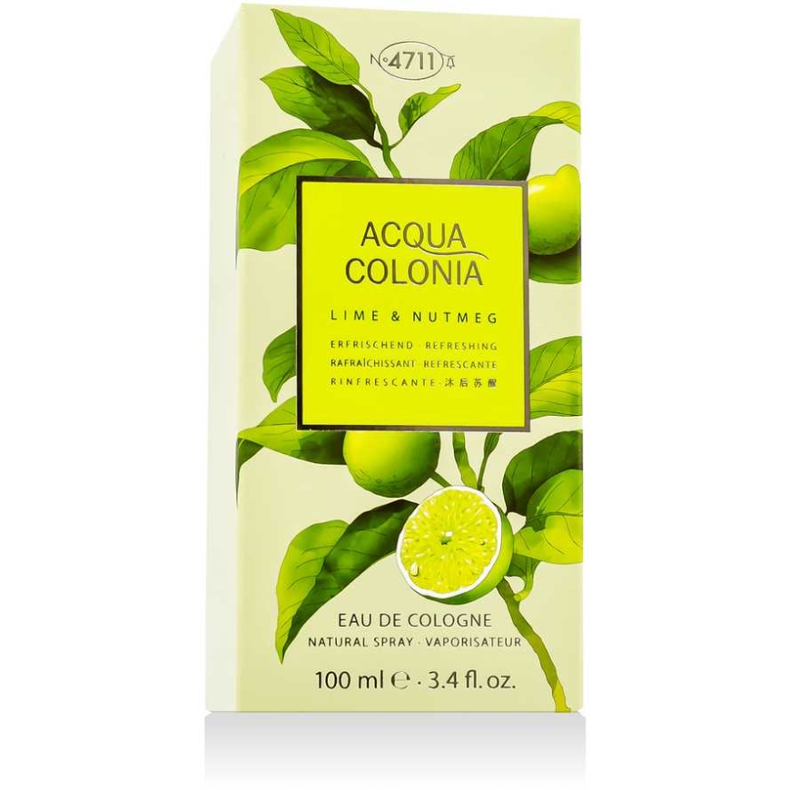4711 Acqua Lime y Nutmeg EDC odekolonas, 100 ml – 2
