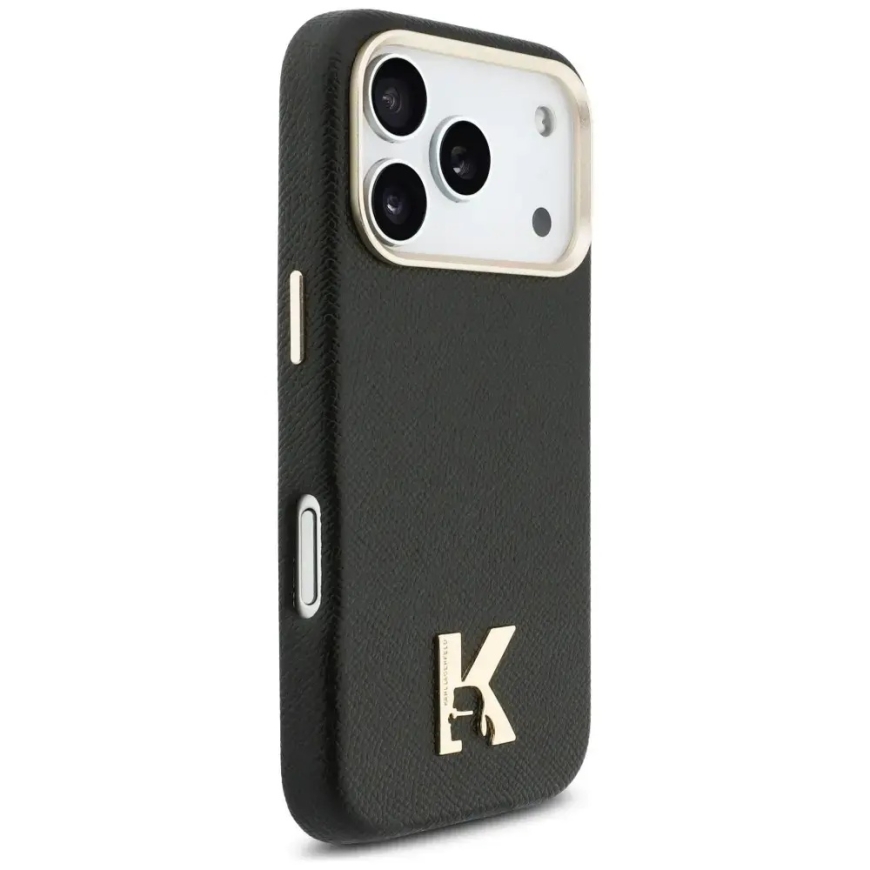 Karl Lagerfeld Karl Head Logo puhelinteline MagSafe-tuella iPhone 17 Pro musta – 4