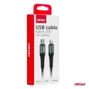 AMiO AMIO-03916 провод для передачи данных и зарядки | USB-C на Lightning | 20W | 1m | белый