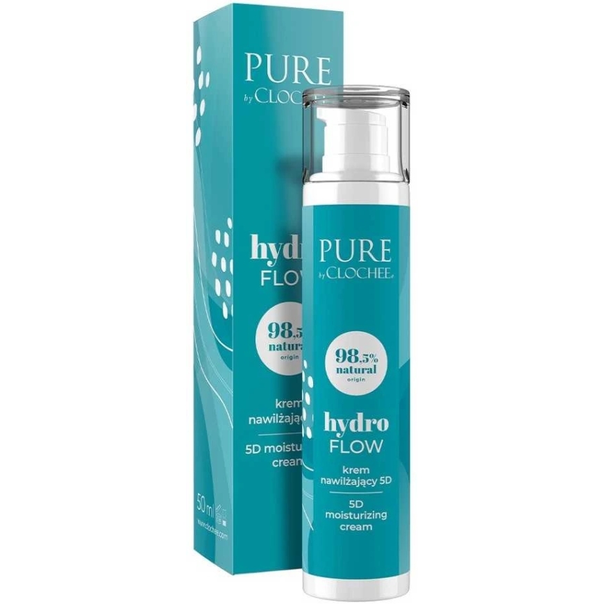Clochee „Hydro Flow 5D“ mitrinošais krēms, 50 ml