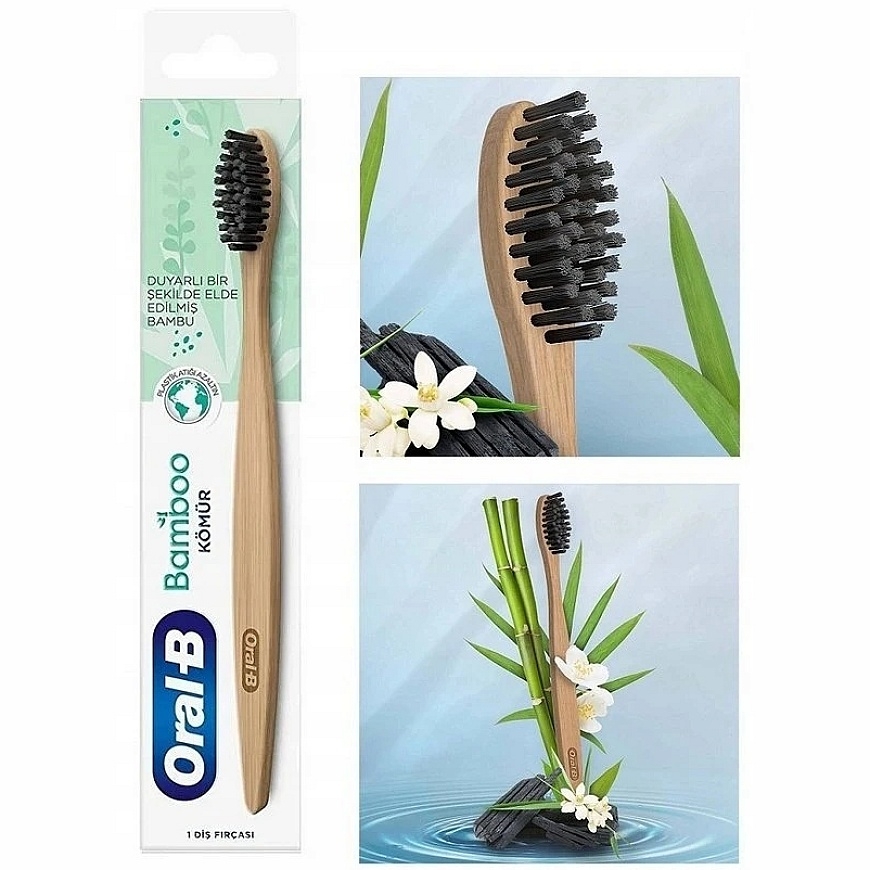 Oral-B Bamboo Angled Toothbrush Unisex