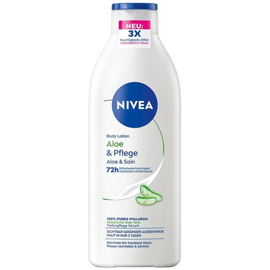 Nivea Aloe & Hydration kostuttava vartalovoi, jossa on aloe vera, 400 ml