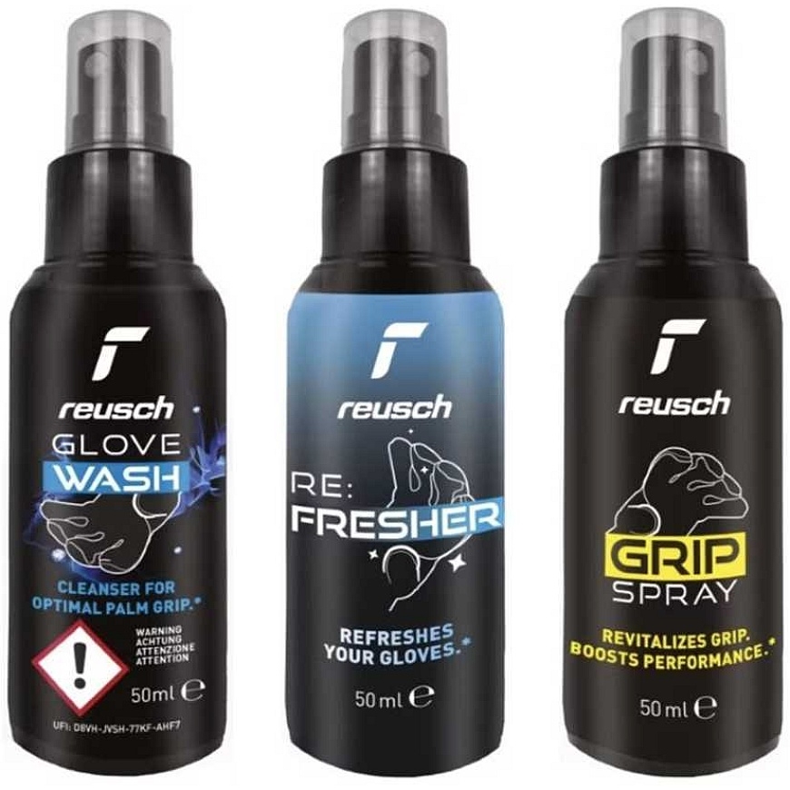 Rinkinys do pielęgnacji rękawic bramkarskich Reusch Glove Care kit 3x50 ml 5554000 – 4