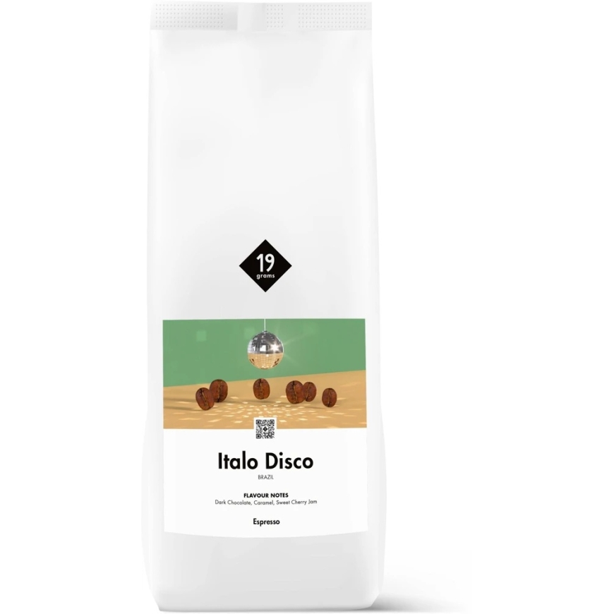 Кофейные зерна 19grams - кофейные зерна Бразилия Italo Disco Natural Espresso 250 г (2101032293) – 2