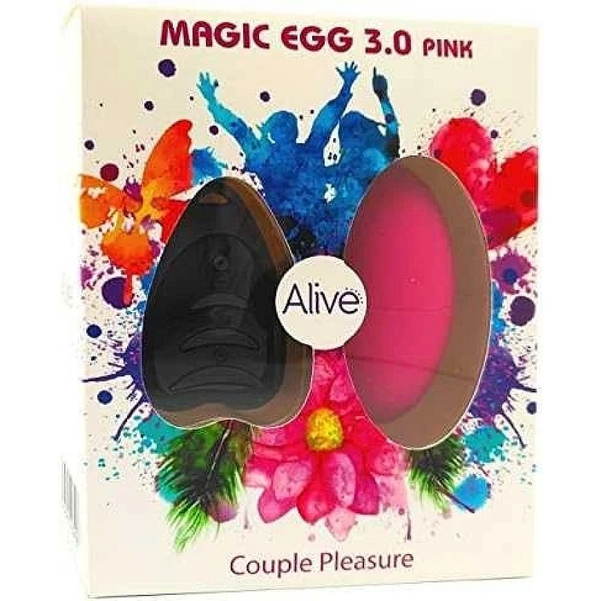 Alive Vibrējošs olu maksts masieris ar tālvadības pulti, 10 režīmiem – 5