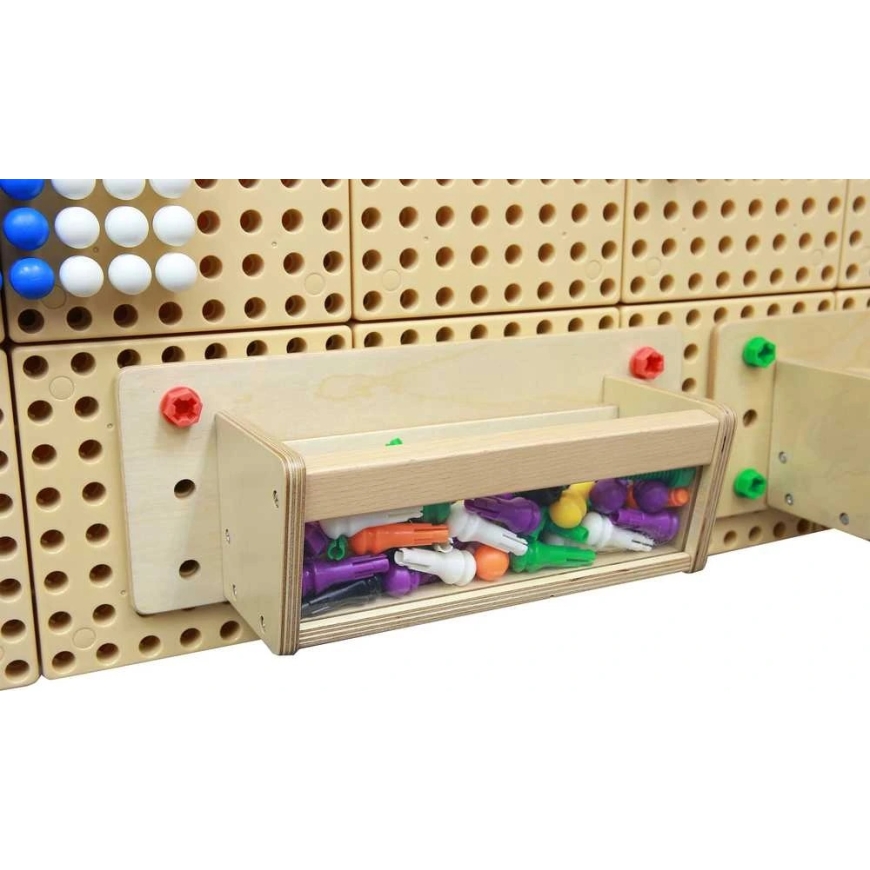 MASTERKIDZ STEM tvirtinimo plokštės 2 x 120 x 80 cm + XXL priedų rinkinys – 3