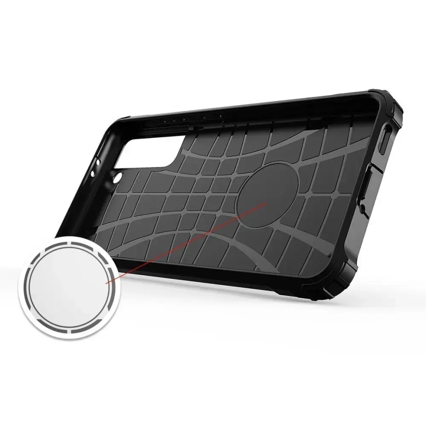 Hybrid Armor Tough Rugged telefoni ümbris Samsung Galaxy S22+ (S906) must – 5