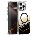 Epoxy Mag maciņš ar MagSafe atbalstu telefonam iPhone 16 Pro melns Epoxy Mag maciņš ar MagSafe atbalstu telefonam iPhone 16 Pro melns