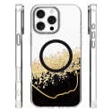Epoxy Mag -puhelinsuojus MagSafe-tuen kanssa iPhone 16 Pro:lle musta Epoxy Mag -puhelinsuojus MagSafe-tuen kanssa iPhone 16 Pro:lle musta