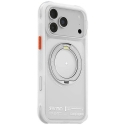 Skinarma Atlas MagSafe maciņš + rotējošs statīvs, paredzēts iPhone 18 Pro Max / 17 Pro Max, balts Skinarma Atlas MagSafe maciņš + rotējošs statīvs, paredzēts iPhone 18 Pro Max / 17 Pro Max, balts