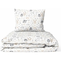 Ankras bedding set 2 pcs 135/100 40/60 rabbit owl