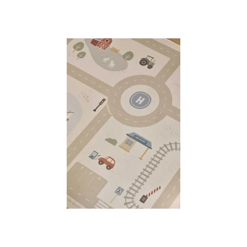 Детский игровой коврик для автомобилей Little Dutch 100x140см – 5