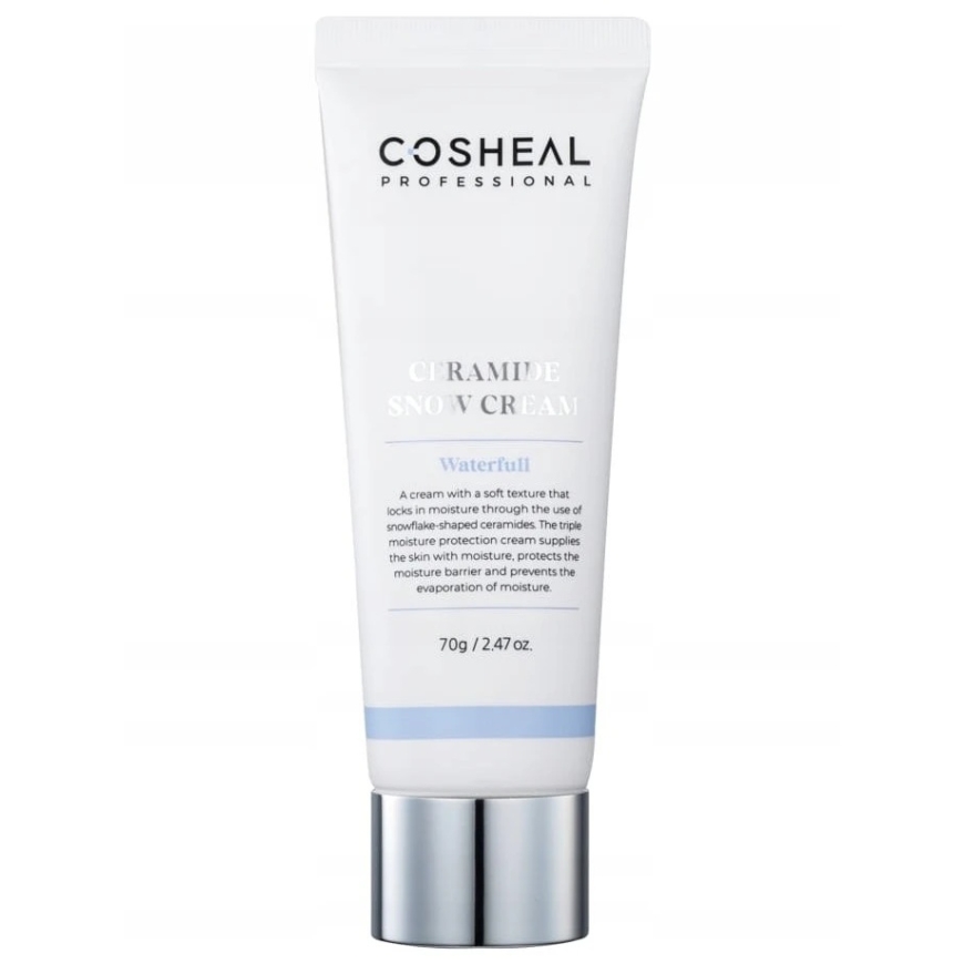 Cosheal Waterfull Ceramide Snow drėkinamasis ir maitinamasis dieninis ir naktinis veido kremas, 70 g – 2