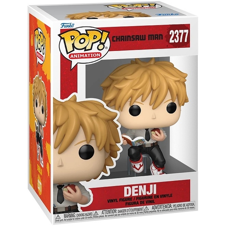 FUNKO POP! Vinyylihahmo: Kettupuu - Denji, 9 cm – 2