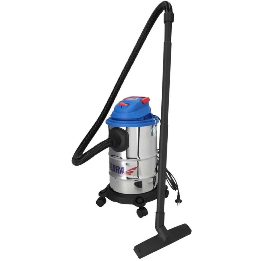 Dedra Dulkių siurblys Dirbtuvių dulkių siurblys 1200 W, 20 l medvilninis filtro maišelis – 4