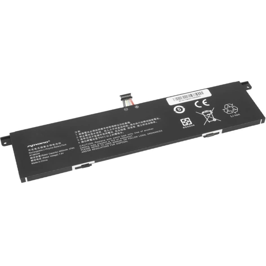 Movano Akumulators Xiaomi Mi Air 13.3 2018 - 4850 mAh (37 Wh) – 4