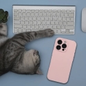 SILICONE 2mm kate IPHONE 17 Pro Max, ühilduv MagSafe, sandroosa