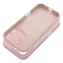 SILIKONI 2mm kuori IPHONE 17 Pro Max, yhteensopiva MagSafen kanssa, hiekkaroosa SILIKONI 2mm kuori IPHONE 17 Pro Max, yhteensopiva MagSafen kanssa, hiekkaroosa