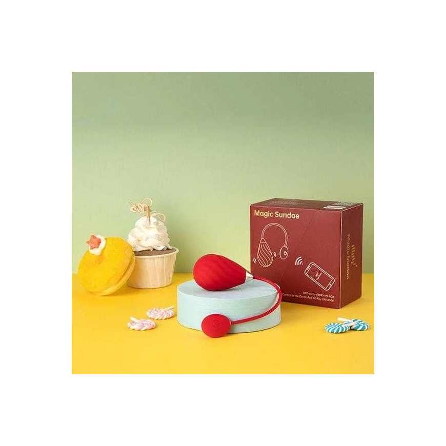Magic Motion - Magic Sundae App Controlled Love Egg Red – 3