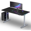 ULTRADESK QUEST игровой стол, 140x70см, 72-120см, серо-черный ULTRADESK QUEST игровой стол, 140x70см, 72-120см, серо-черный