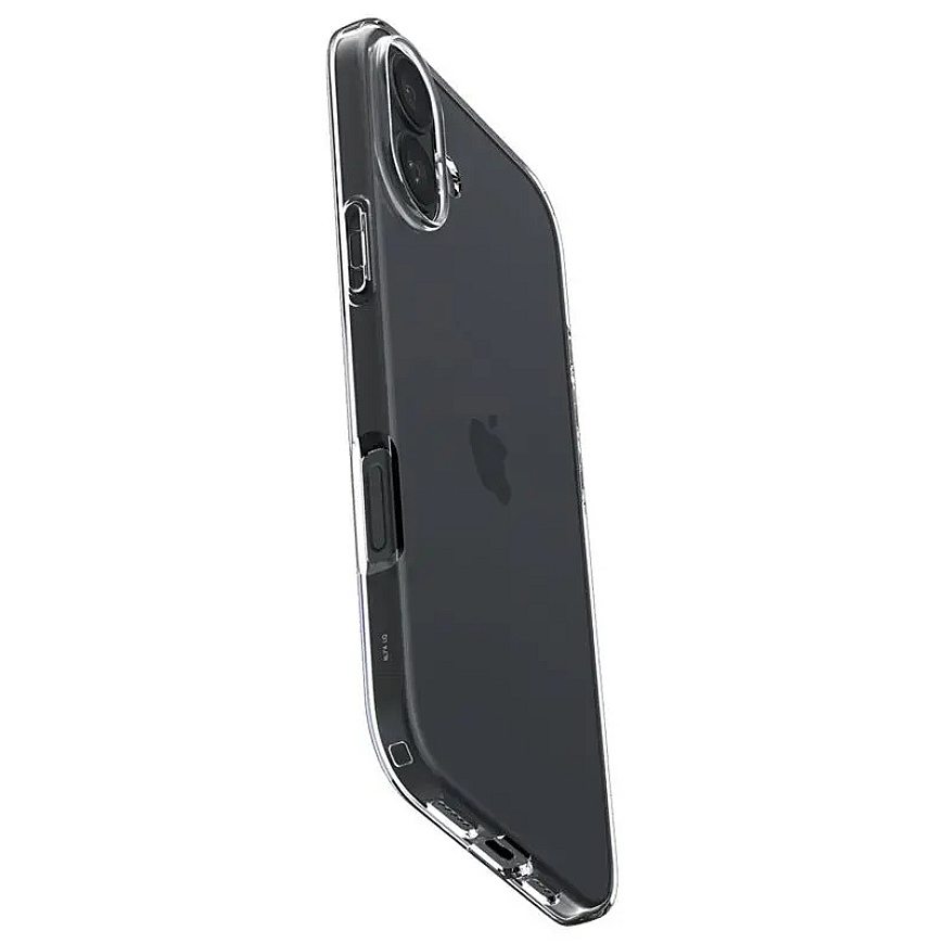 Spigen Crystal Flex, кристально прозрачный - iPhone 16 – 5