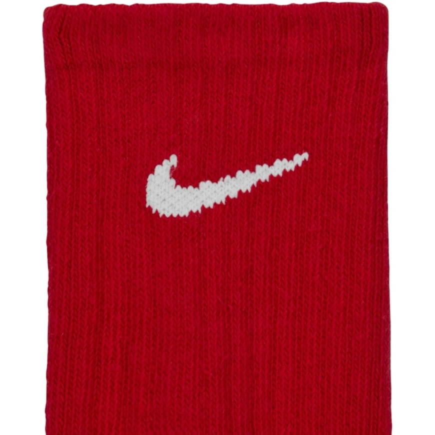 Nike Everyday Cush Crew -sukat lapsille 6 pakkausta monivärisiä SX6910 903 (34-38) – 4