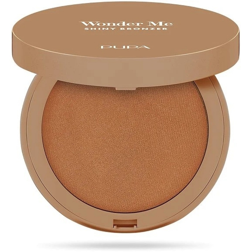 Pupa Milano Wonder Me Shiny Bronzer, бронзатор, придающий сияние 004 Dark Warm 6g
