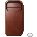 Nomad Modern Leather Folio maciņš, Olde Dublin (Horween) - iPhone 17 Pro Nomad Modern Leather Folio maciņš, Olde Dublin (Horween) - iPhone 17 Pro